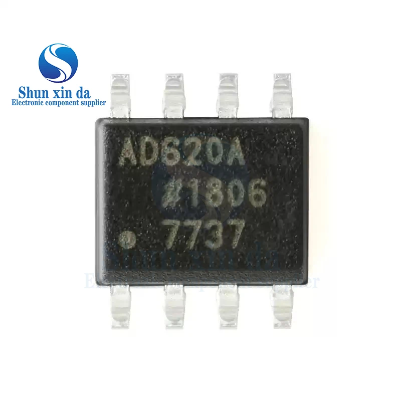AD620ARZ-REEL7 AD620ARZ SOIC-8 Low Drift, Low Power Instrumentation Amplifier IC