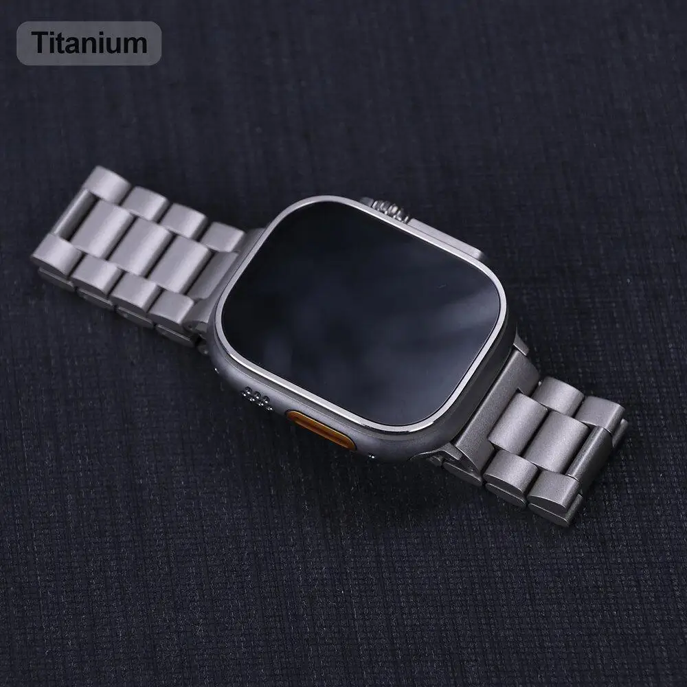 Metallarmband für Apple Watch 49mm 45mm 41mm 46mm 44mm Edelstahl Correa Armband Gürtel Iwatch 42mm Serie 12 11 10 Ultra 3 4 – Detail 9