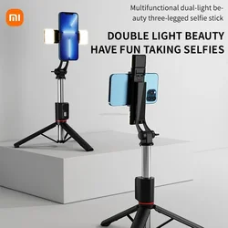 Xiaomi 1.3M Selfie Stick supporto per treppiede Bluetooth senza fili con palo telescopico portatile con telecomando per Huawei IPhone