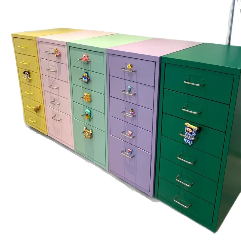 

chest of drawers, chest of the same style, office cabinet, multi-layer desk, cream bedside storage cabinet under the desk