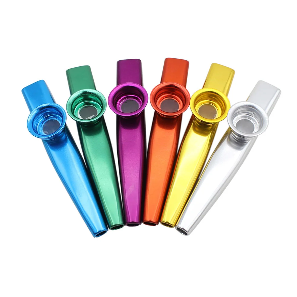 

Kazoo Bulk Kazoos Metal Toy Musical Instrument Instruments for Kids Metallic Child