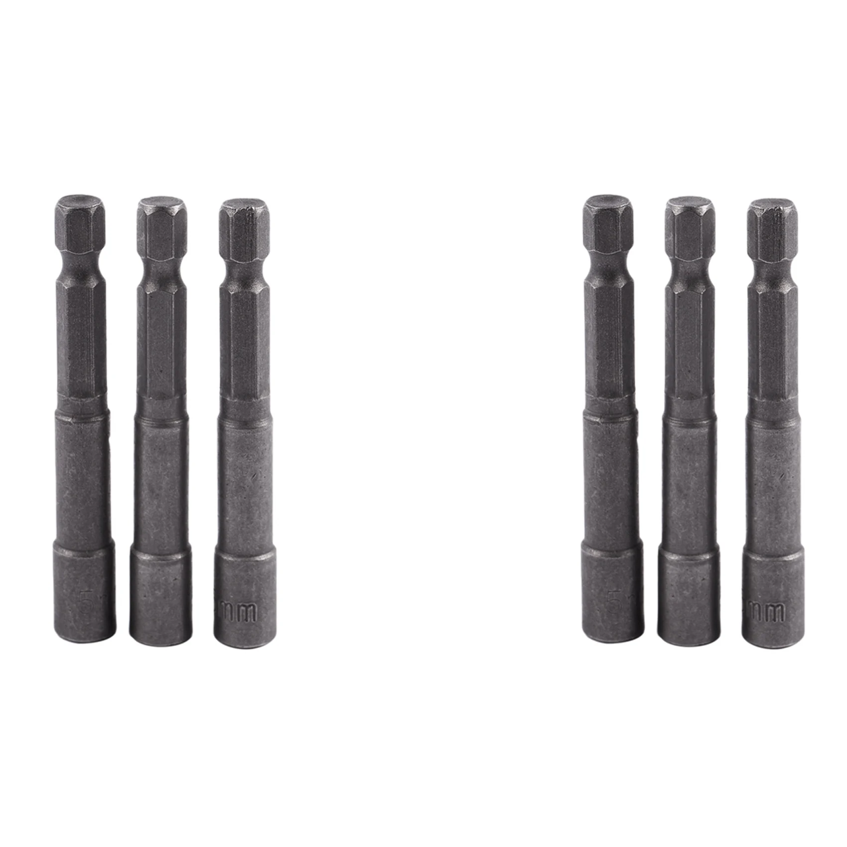 THIVN-65Mm Comprimento 5.5Mm Hex Socket Driver Bit Magnético Bit 6 Pcs