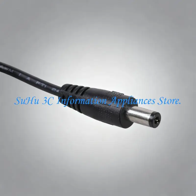  High Current 3A USB Type C Power Supply Line Compatible QC3.0 Delivering 12V to 5.5x2.1mm Port with Additional Adapter