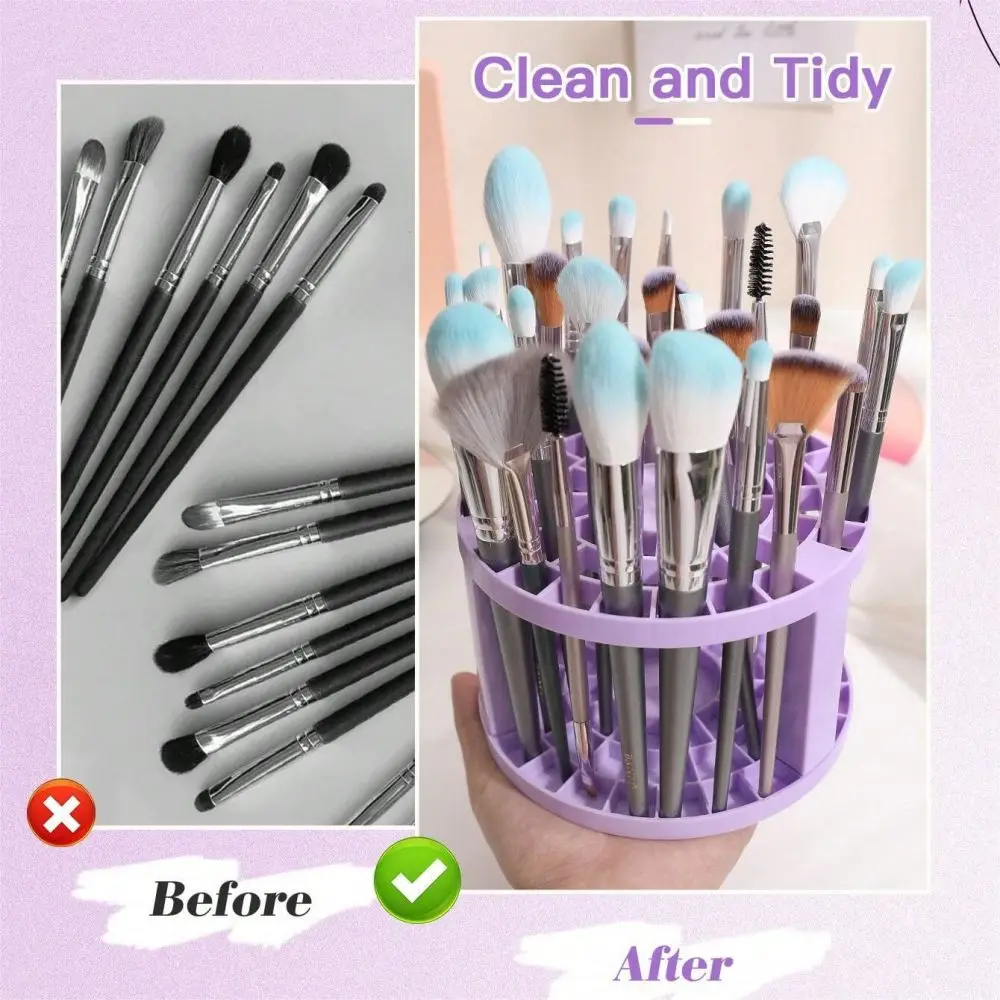 33pcs makeup brush set,with makeup brush storage and drying rack,makeup brush cleaning tray,facial makeup brush,makeup tool set.