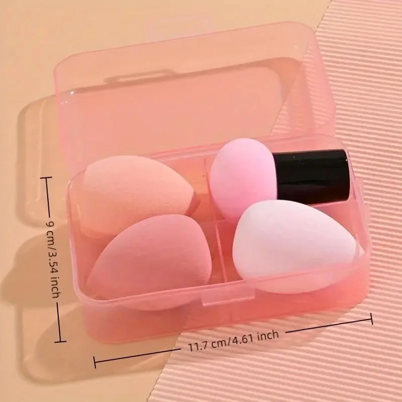 Hydrophilic Non-Latex Beauty Sponge – Soft & Bouncy, Dual-Use for Dry & Wet Makeup Application with Minimal Product Waste