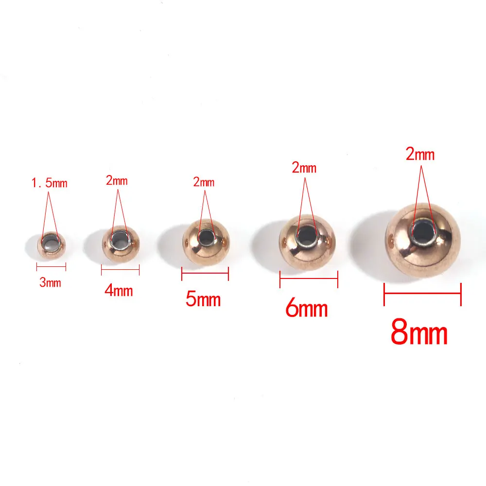 Rvs Spacer Kralen Voor Armbanden Sieraden Tussenlaag Diy Afscheiders Voor Rvs Sieraden Materialen Accessoires