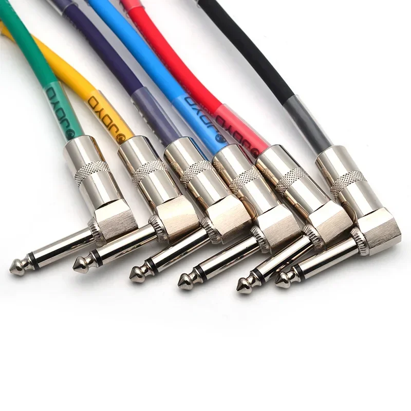 6Pcs/lot JOYO CM-11 Colorful Connection Cable for Guitar Bass Pedal Guitar Pedal Cable