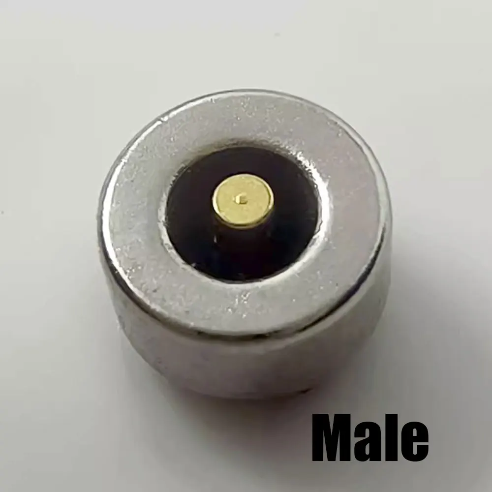 7mm Round Magnetic Male Female Base With PCB Board Type Magnet Micro USB C Magnetic Connector Charger Cable Plug Adapter