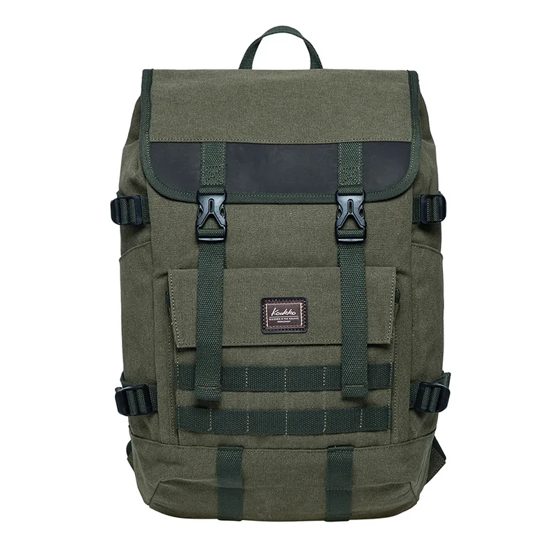 

Backpack, large capacity travel backpack, canvas casual computer bag