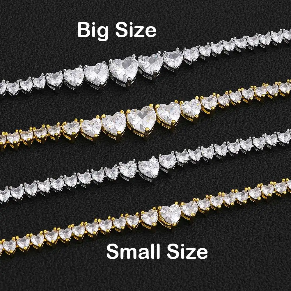 collier-unisexe-eskeem-avec-chaine-tennis-sertie-de-zircons-tailles-en-cœur-degrade-collier-cœur-etincelant-serti-de-pierres-de-petite-a-grande-taille