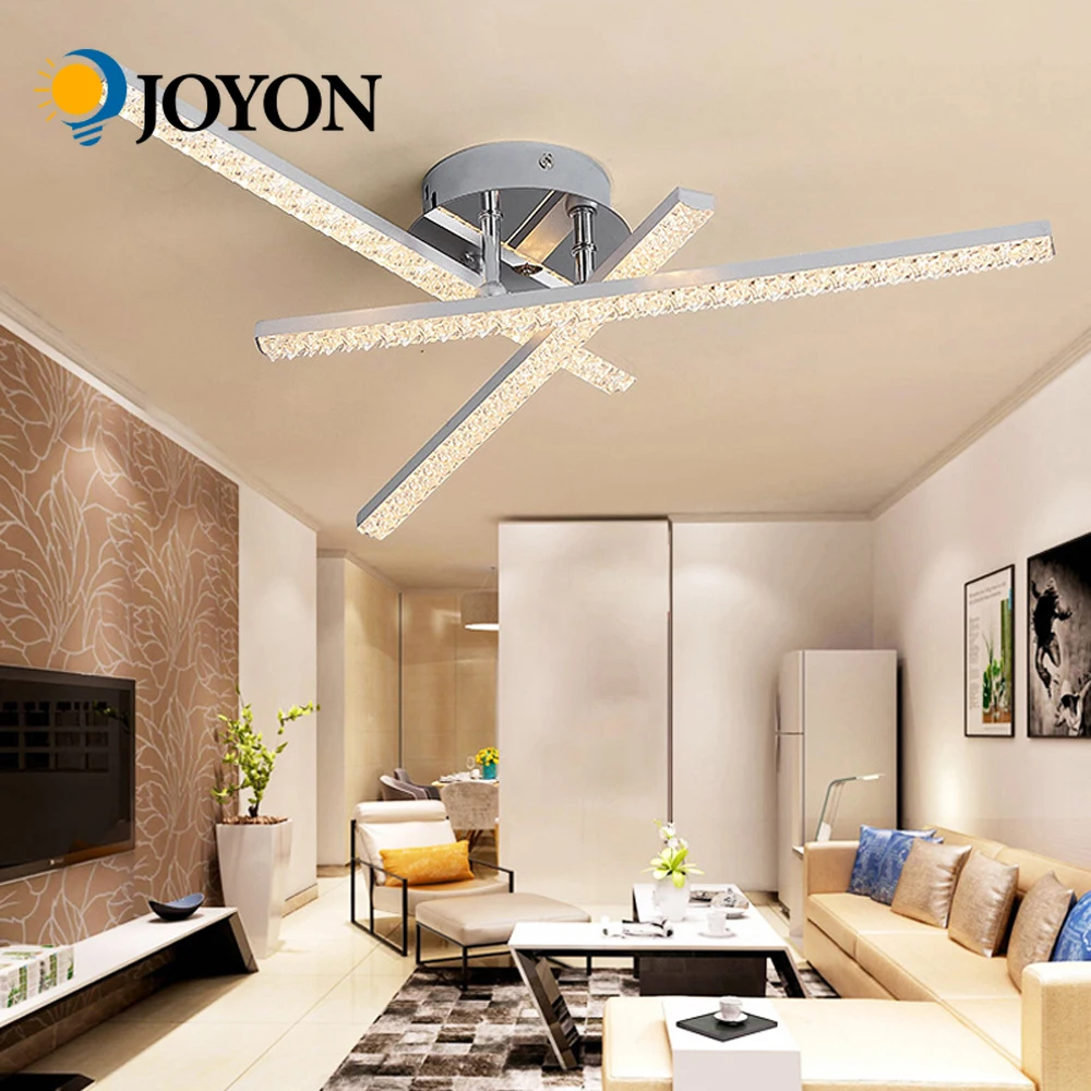 

JOYON Современная потолочная люстра для внутреннего освещения спальни, минималистичный потолочный светильник, домашний декор для гостиной, AC85-265V