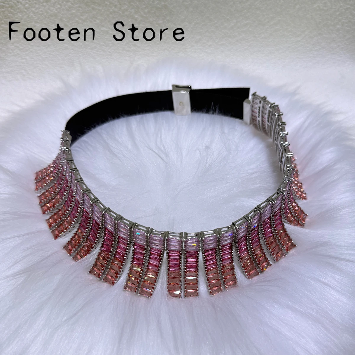 

Original 2025 New Trend Fine Jewelry Sets Charming Luxury Pink Purple Crystal Fashion Necklaces Bracelet Earrings Gift for Women