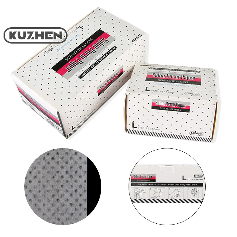 1000 Sheets Thin Perm Papers Heat Resistant