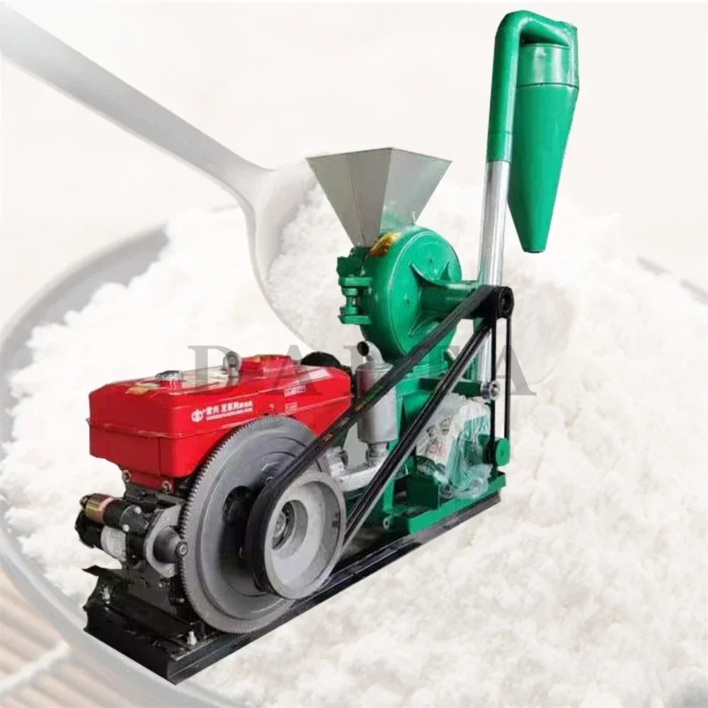 Mesin Penggiling Jagung Mesin Diesel 20HP Mesin Penggilingan Palu Tepung Pabrik Jagung Singkong