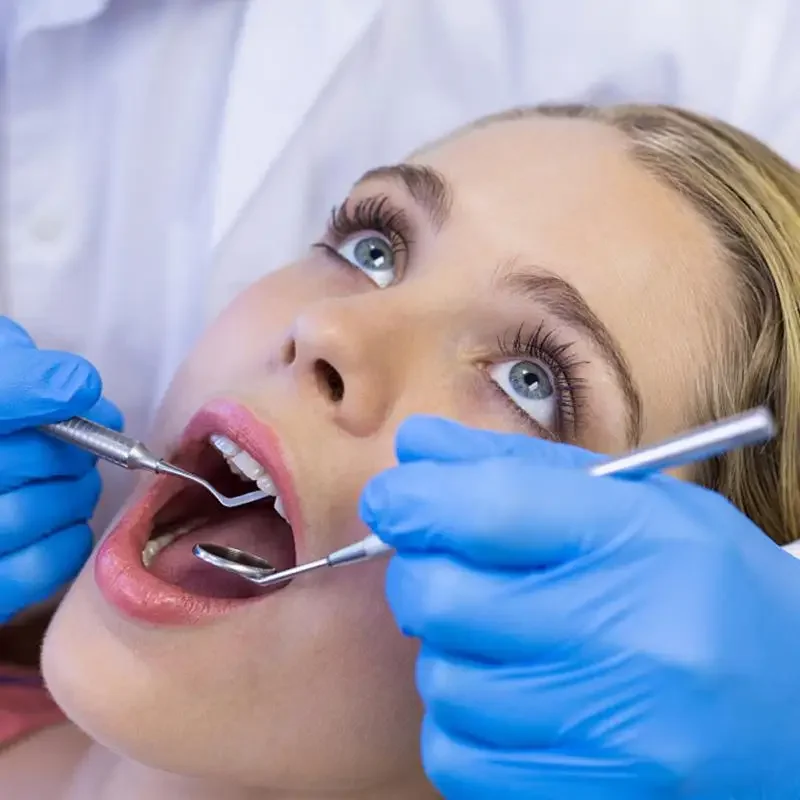 1 szt. Lustro ze stali nierdzewnej 1 sztuka lustro dentystyczne usta lustro instrumenty stomatologiczne narzędzia dentystyczne zęby