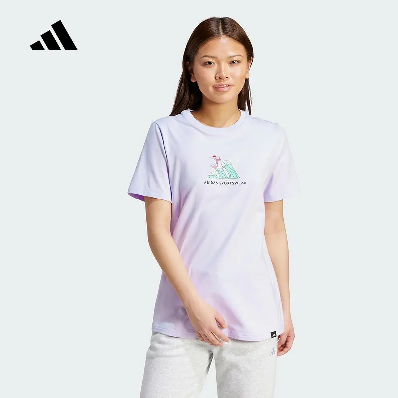 

Adidas Sports Women's Short-sleeved T-shirt JX5328