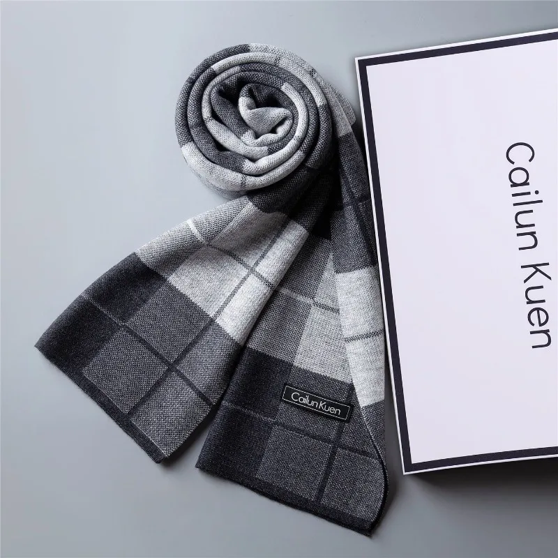 New Men's Versatile Wool Blend - Muffler Men Wool avis et prix