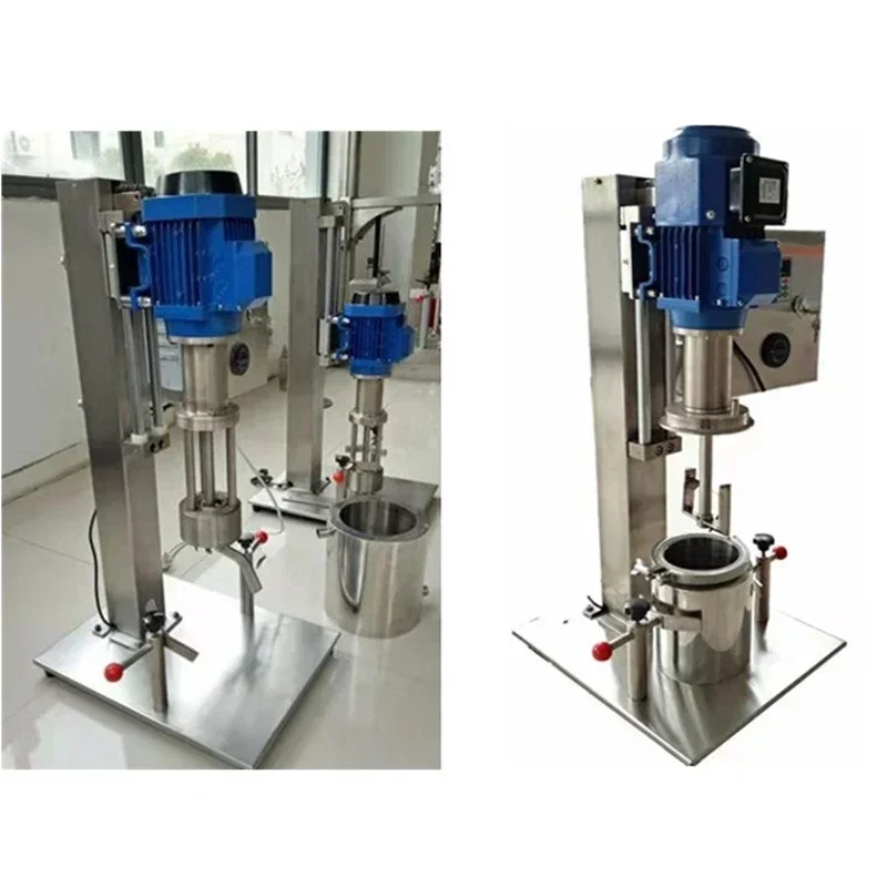 Customized Coating Grinding Machine Laboratory Dispersed Sand Mill Electric Lift Coating Paint Color Paste Blue