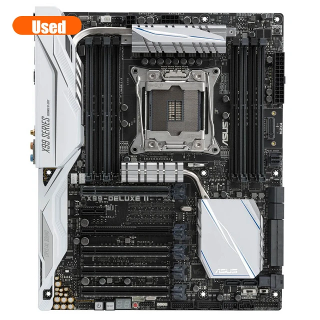 ASUS X99-DELUXE II、Core i7-6850K、水冷クーラー ASUS X99-DELUXE II、Core i7-6850K、水冷クーラー