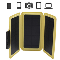 Outdoor Foldable Solar Panel Ultra-Thin Solar Power Charger USB Mobile Power Battery Charger for Camping Hiking Picnic Climbing