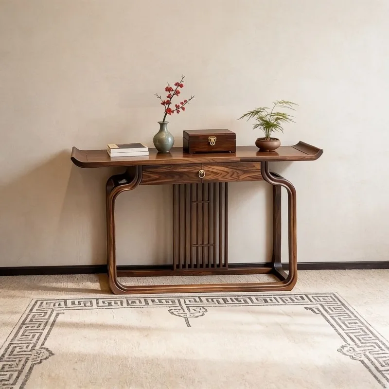 

Новый китайский стол для веранды из массива североамериканского черного ореха