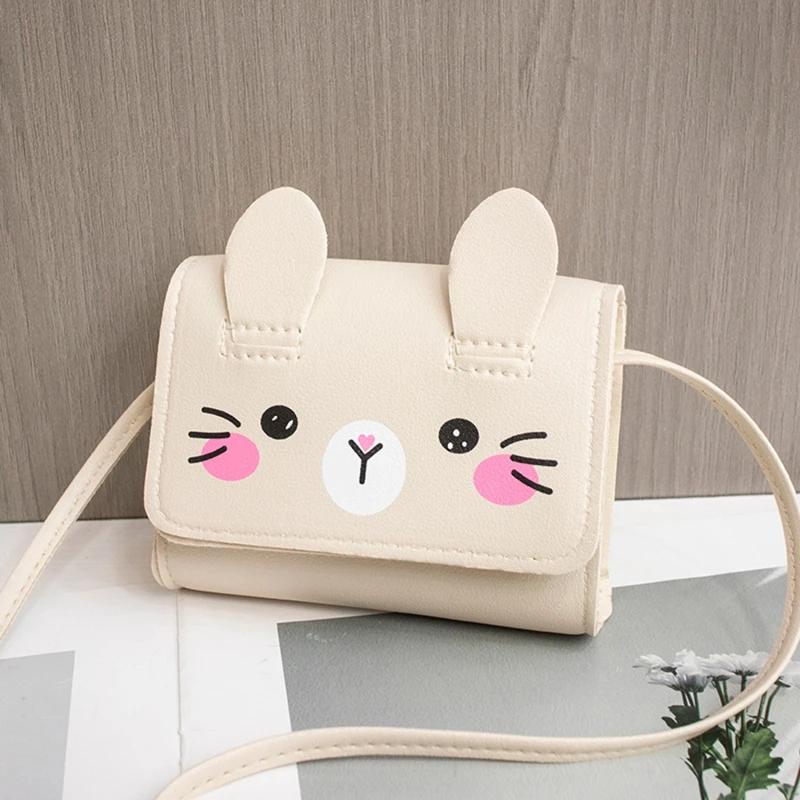 Children\'s Mini Handbags Fashion Princess Baby Girls PU Leather Small Shoulder Crossbody Bags Cute Kids Coin Purse Wallet