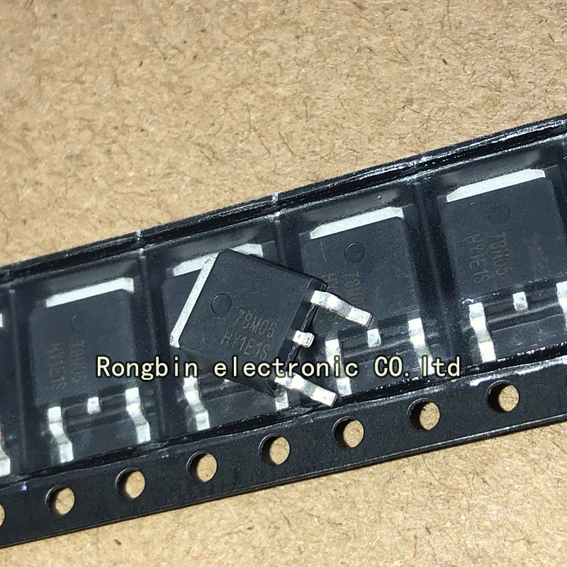 20PCS NEW 78M05 L78M05 L7805CDT 5V three-terminal voltage regulator TO-252