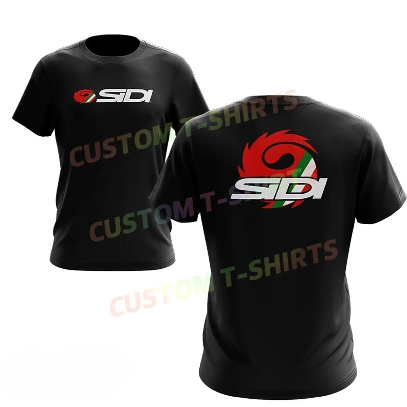 

BAJU MOTOR COTTON SIDI RACING TOURING ADVENTURE PERFORMACE MOTORCYCLE OUTDOOR T SHIRT Men American Hip Hop Short Sleeve Women