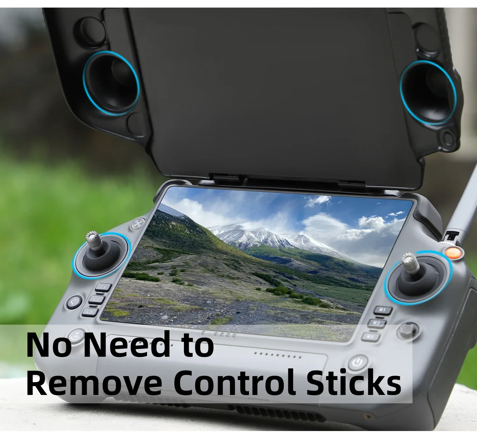 DJI RC プラスリモコンサンフードジョイスティックプロテクター