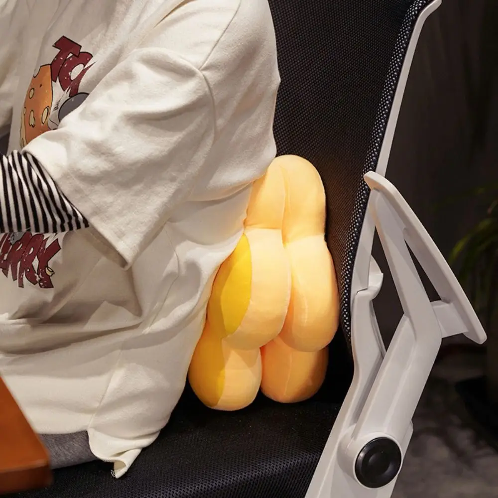 

Double-sided Hand Warmer Pillow Super Soft &Ice Silk Flower Office Nap Pillow Cartoon Stuffed Flower Pillow Stuffed Men Women