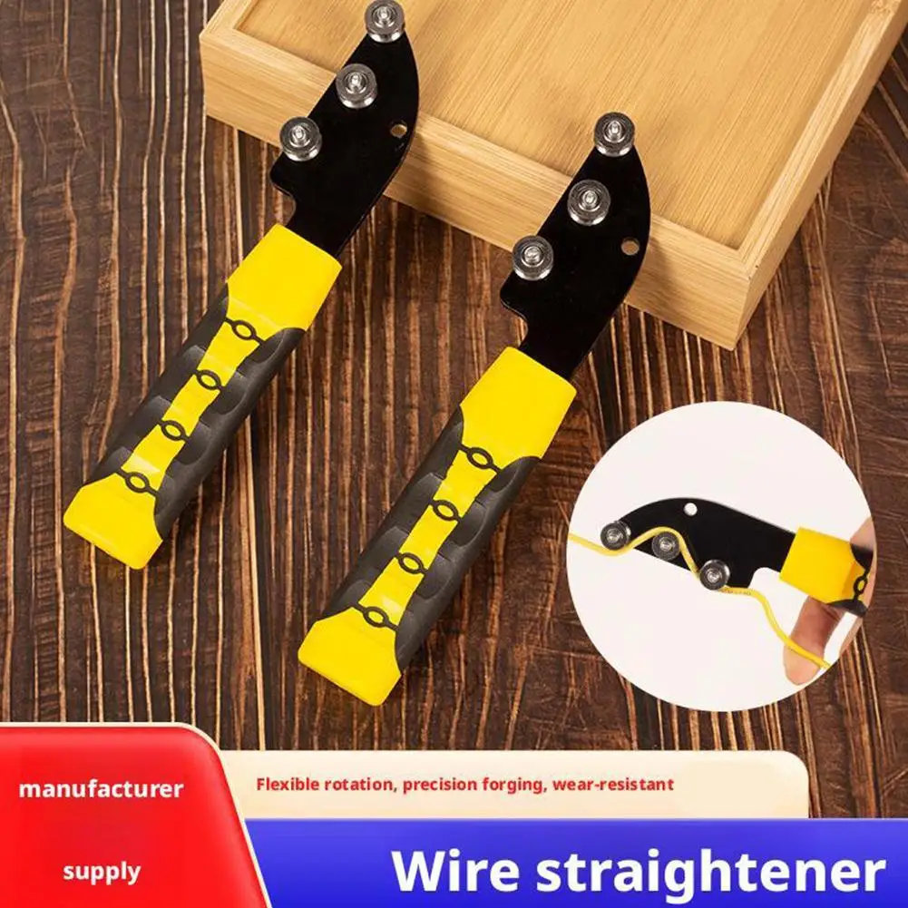 

1Pc Wire Straightener Stainless Steel Professional Electrician Wire Tool Electrical Cable Terminal Tool for Electrician