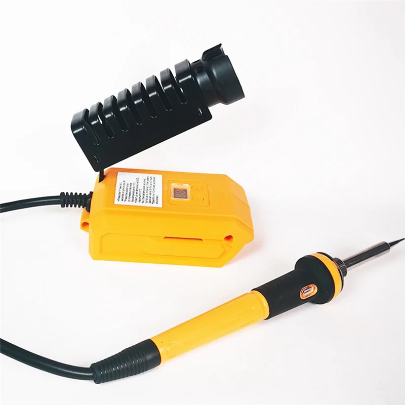

60W Digital Electric Soldering Iron For Dewalt 18V/20V Battery 300-510℃ Temperature Adjustable Electric Soldering Iron-ABUA