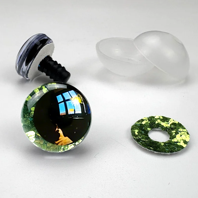 20 einzigartige „Auge“-Spielzeuge, erhältlich in den Größen 14–20 mm, 3D-Cartoon-förmige blinkende Augen, sichere Augen für DIY-Bastelarbeiten. – Detail 8