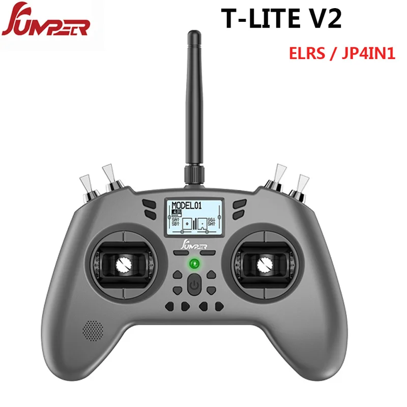 

Jumper T-Lite V2 Remote Control RC Model ELRS JP4IN1 Hall Sensor Gimbals Internal Multi-Protocol Module For Aircraft FPV Drone