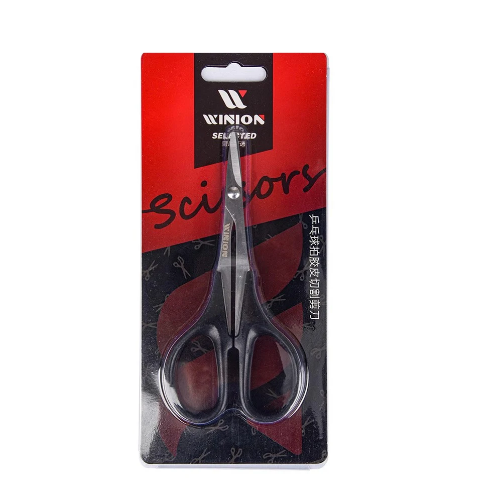 Table Tennis Rubber Cutting Scissors 30° Bent Sharp 3CR13 Stainless Steel Blade Cutter Professional Adhesive Racket Tool