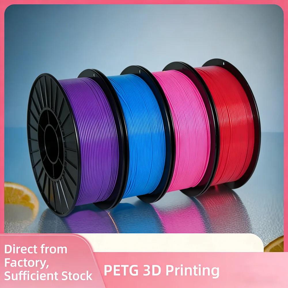 

Филамент PETG 1.75 мм, 1 кг, премиум-класса, без засоров, высокоточный, многоцветный, для Kobra 3 Combo S1C, официальные расходные материалы для 3D-принтеров