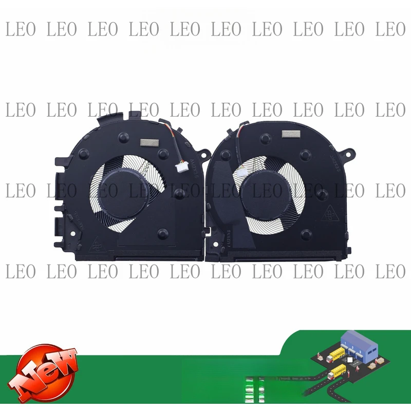 

SS 2Pcs Laptop CPU Cooling Fan for HP ENVY 17-CW1003CA N98022-001