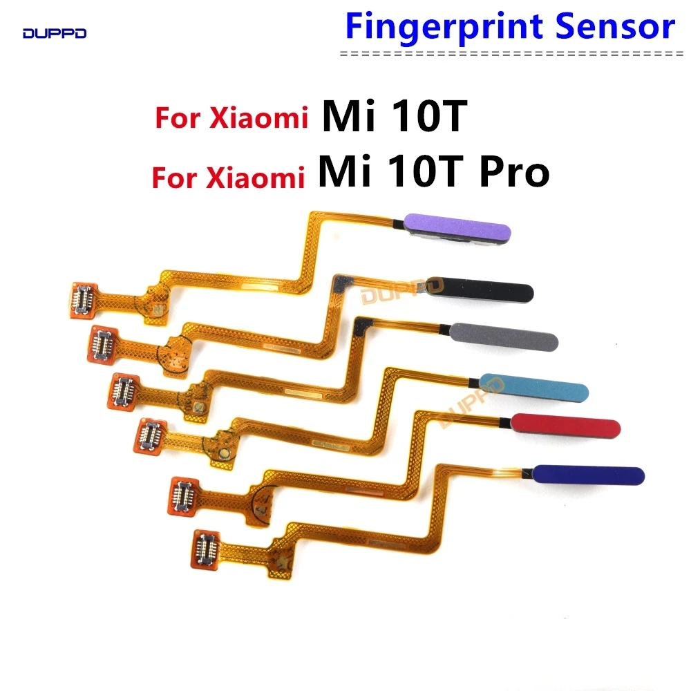 

1PCS Fingerprint For Xiaomi Mi 10T Mi10T Pro ID Home Button Fingerprint Menu Return Key Sensor Flex Cable