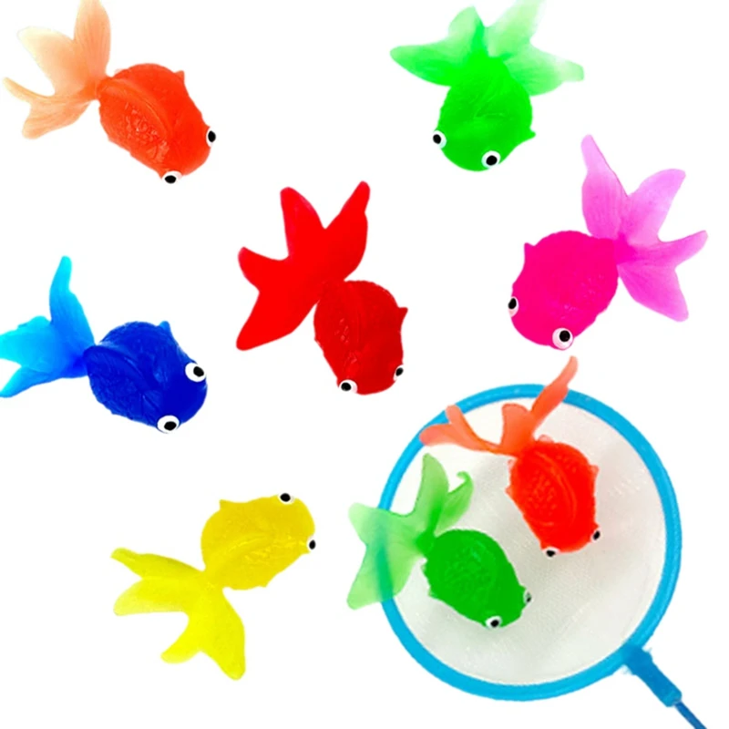 

Simulated Goldfish, Children's Floating Fish Fishing, Goldfish Fun Swimming Beach Gift (Goldfish Color Is Random)