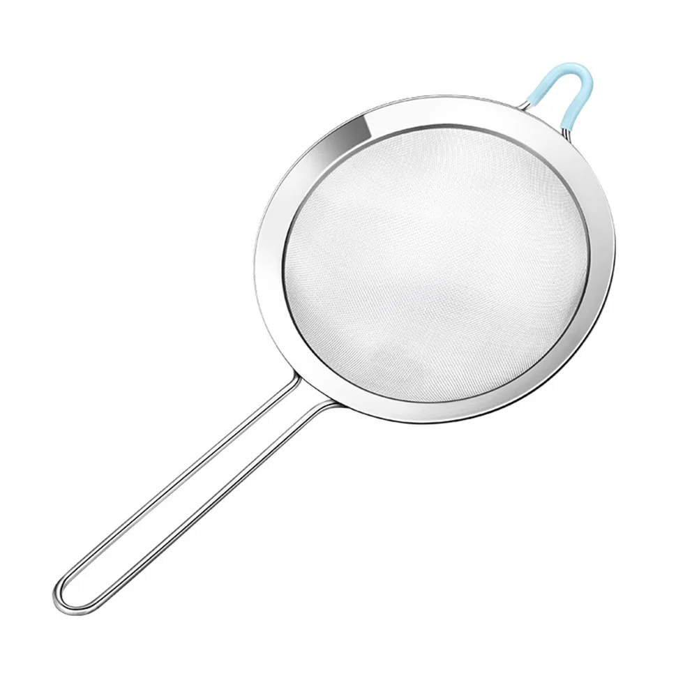 

304 Stainless Steel Fine Mesh Sieve 18cm 30 Multi-function Flour Strainer Household Practical Kitchen Bar Tool