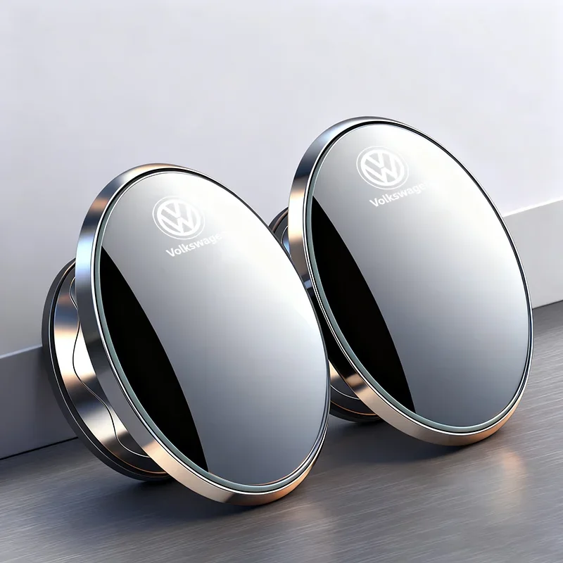

Зеркало заднего вида для автомобиля, регулируемое на 360 градусов, широкоугольное, маленькое круглое, для VW GTI Polo Golf MK6 Passat B6 Tiguan ID.3 Arteon Jetta