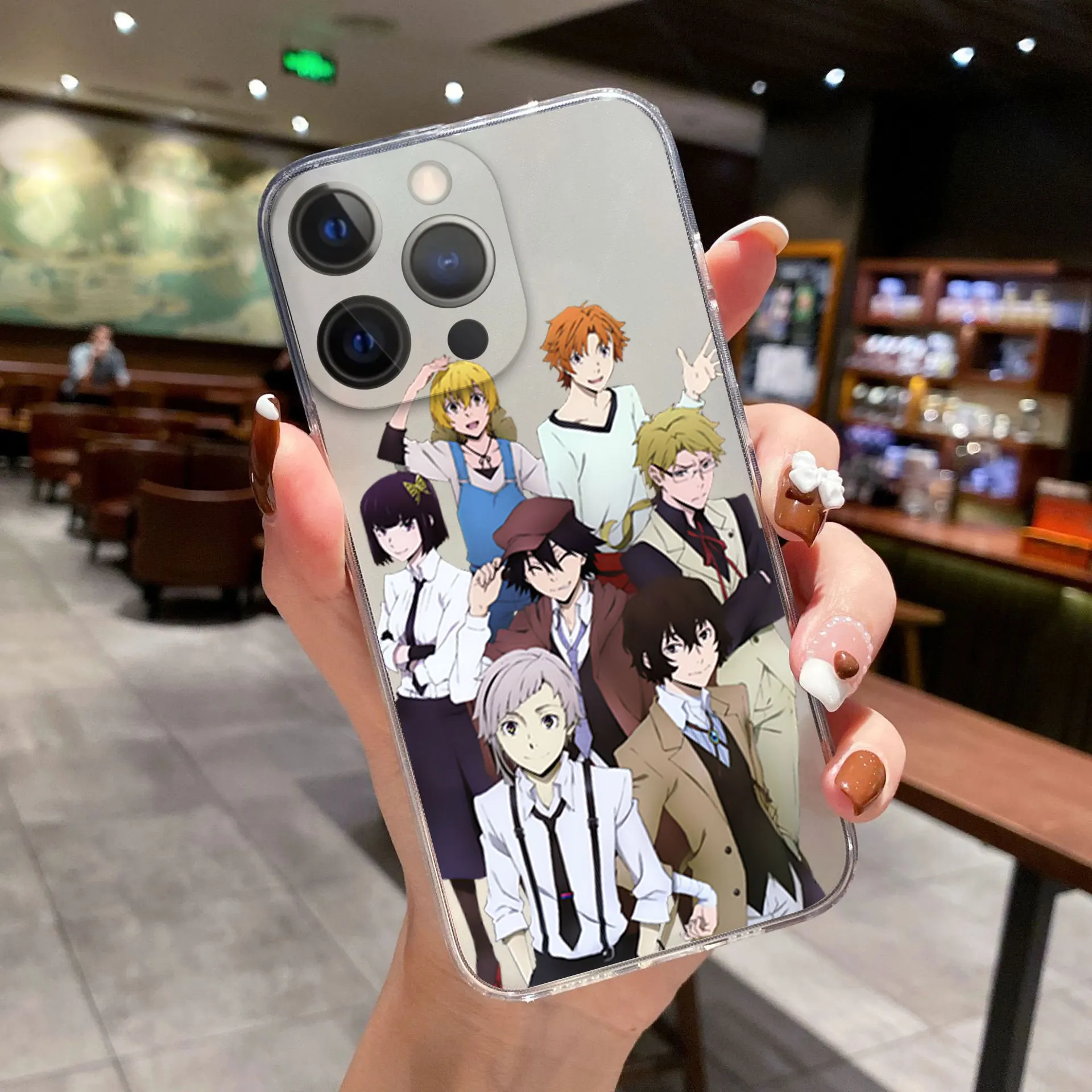 Anime bungou stray dogs Dazai Osamu Phone Cover For iPhone 11 12 13 14 15 16 Pro Max 16 15 Plus 13 Mini Soft Silicone TPU Case