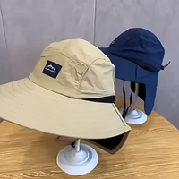Unisex Sun Hat Wide Brim Waterproof and Quick-drying Fishing Caps Visor Bucket Hats Mesh Breathable Lightweight Fisherman Hat