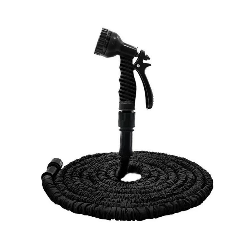 

LUSQI 25-100FT Expandable Magic Hose High Pressure Multifunctional Water Hose For Car Cleaning Home Garden Irrigation Spray Gun