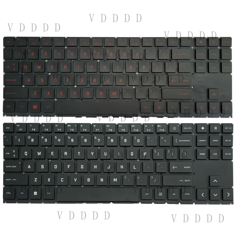 

L... US Keyboard NEW FOR HP Omen 16-wf 16-wd 16-wd0063dx TPN-C167 TPN-C168 Backlit