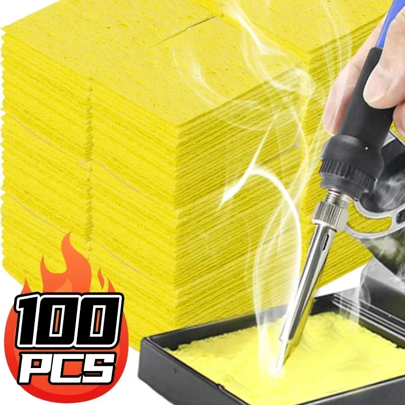 

Wholesale Soldering Iron Cleaning Sponge for Enduring Solder Welding Station Electric Soldering Iron Tip Repair Tools Sponge