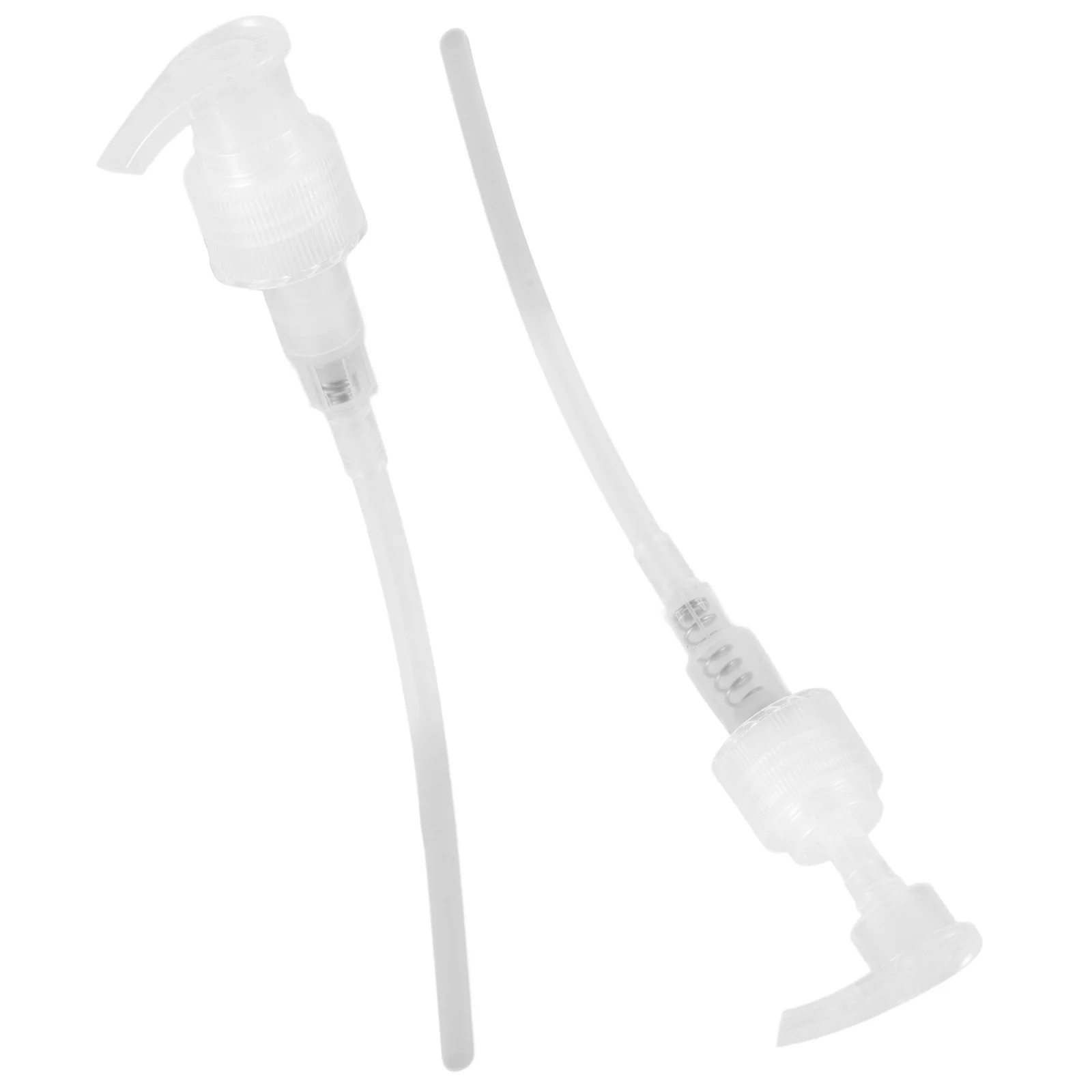 2 قطعة رأس مضخة الضغط موزع غسول الصابون لاستبدال اكسسوارات الحمام أنبوب مشذب منتجات اللزوجة العالية #6