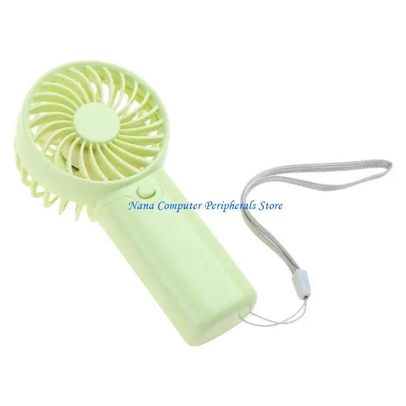 F68C 미니 휴대용 팬 핸드 헬드 팬 배터리 작동 경량 소형 포켓 팬
