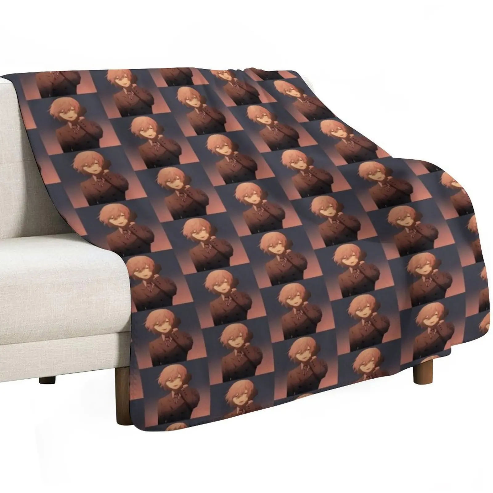 

Goro akechi Throw Blanket Thins Blankets Sofas Of Decoration Heavy Kid'S Blankets