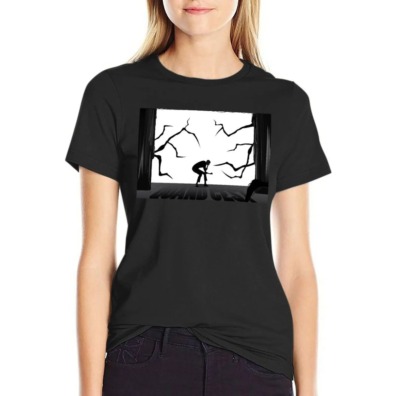 

The Show T-Shirt vintage clothes oversized korean fashion heavyweights t-shirt dress for Women sexy
